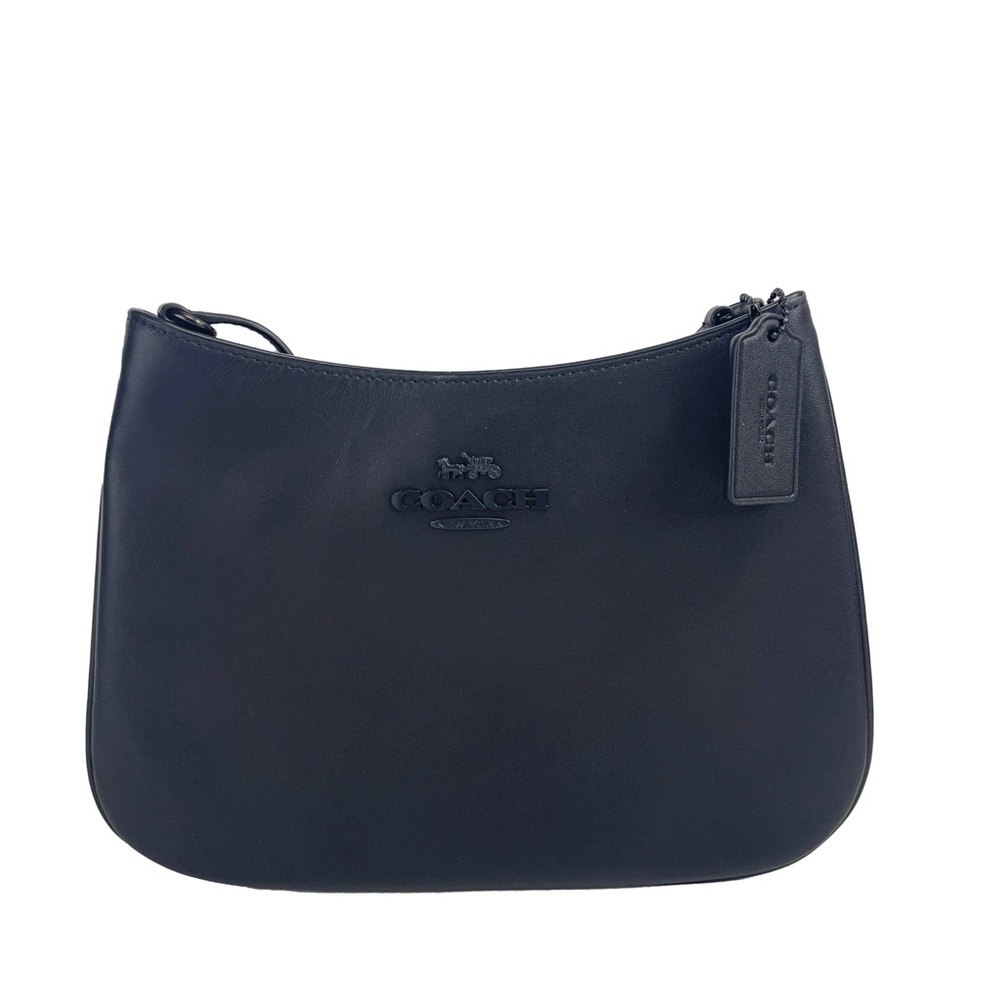 NWT Coach CP101 Penelope Leather Shoulder Bag Black Authentic JIBLK Original - Picture 5 of 12